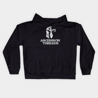 Ascension Threads Grey Wolf Kids Hoodie